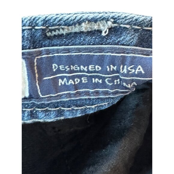 Miss Me Bootcut Womens Jeans Size 26 Embellished Pockets Medium Wash Denim Blue - Picture 5 of 8